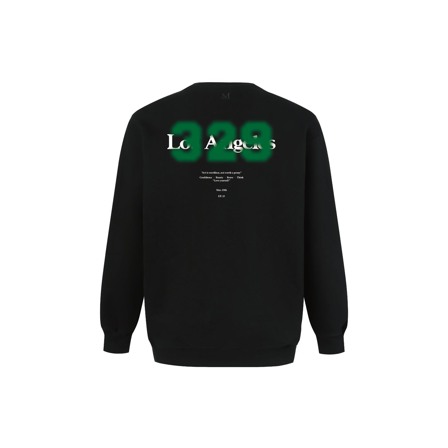 GREEN 329 PRINT SWEATSHIRT
