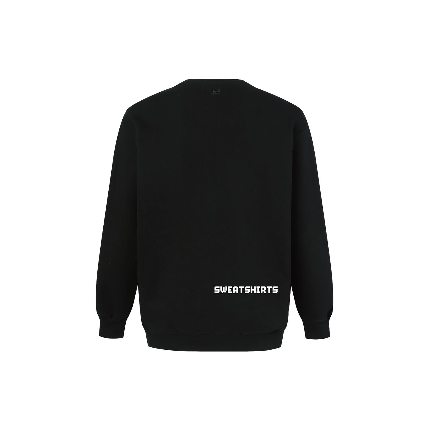 NONE LOGO PRINT SWEATSHIRT