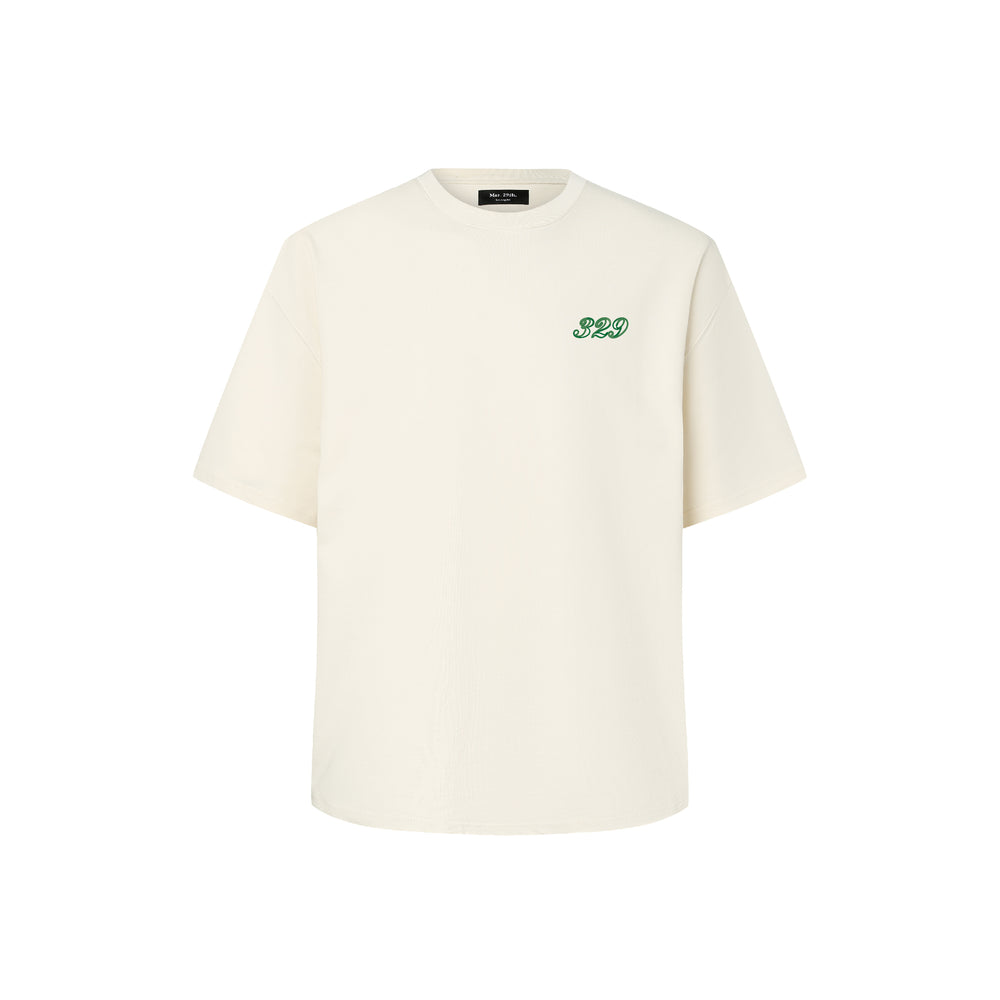 GREEN LOGO T-SHIRT