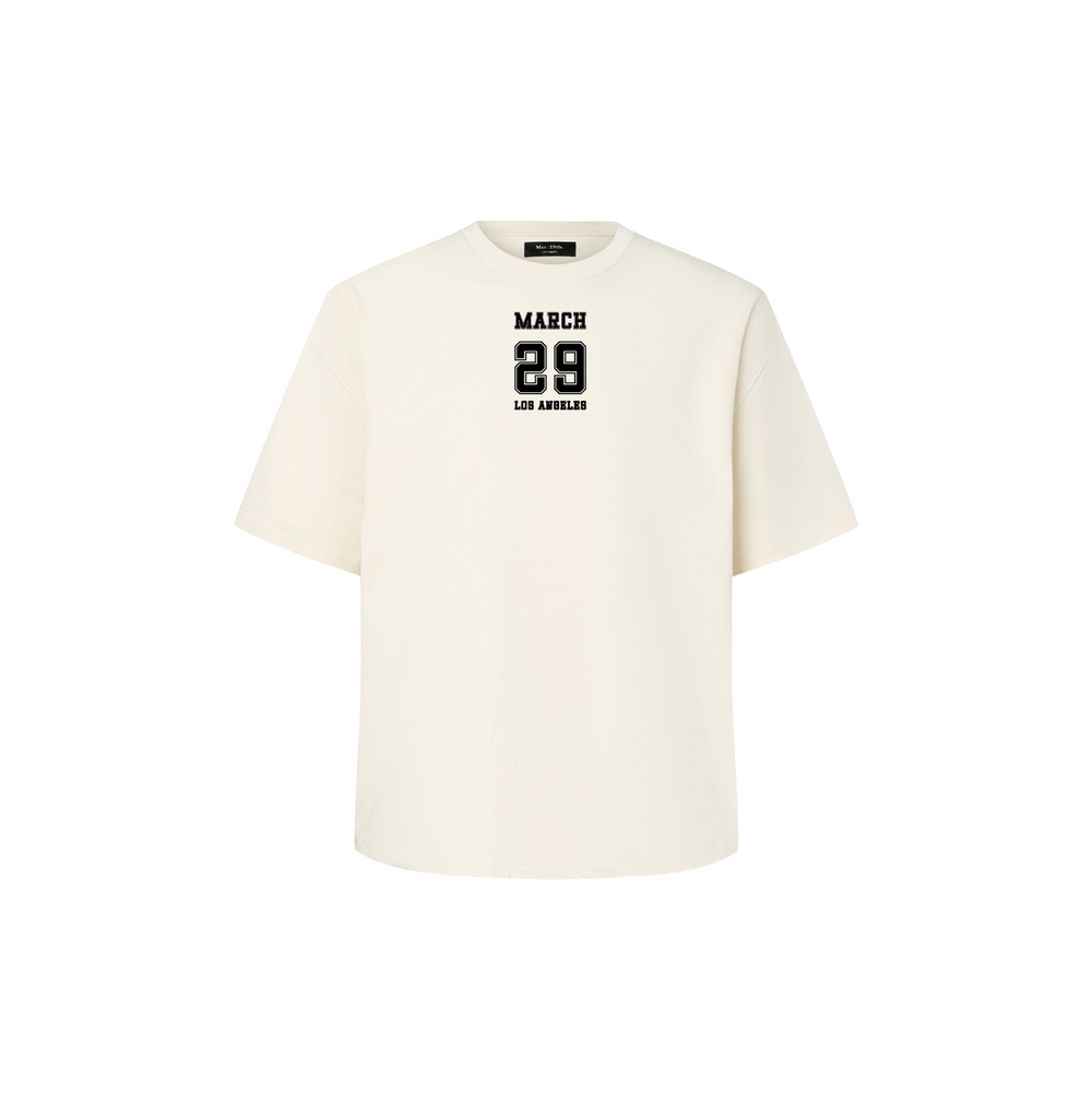 JERSEY NUMBER PRINT T-SHIRT