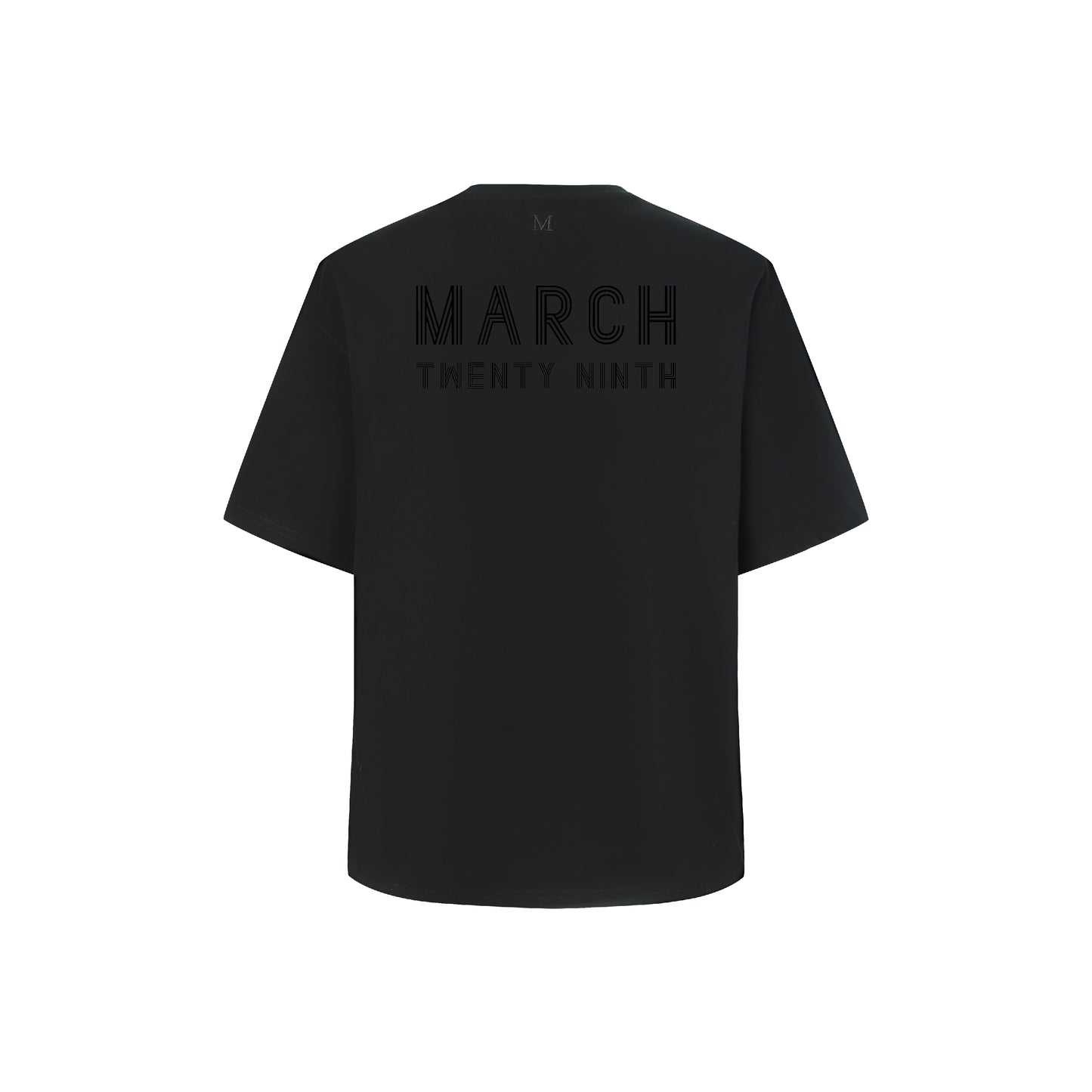 BASIC LOGO BLACK T-SHIRT