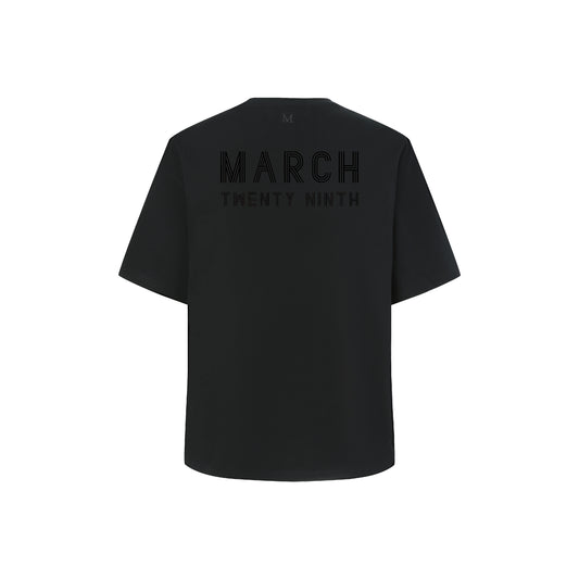 BASIC LOGO BLACK T-SHIRT